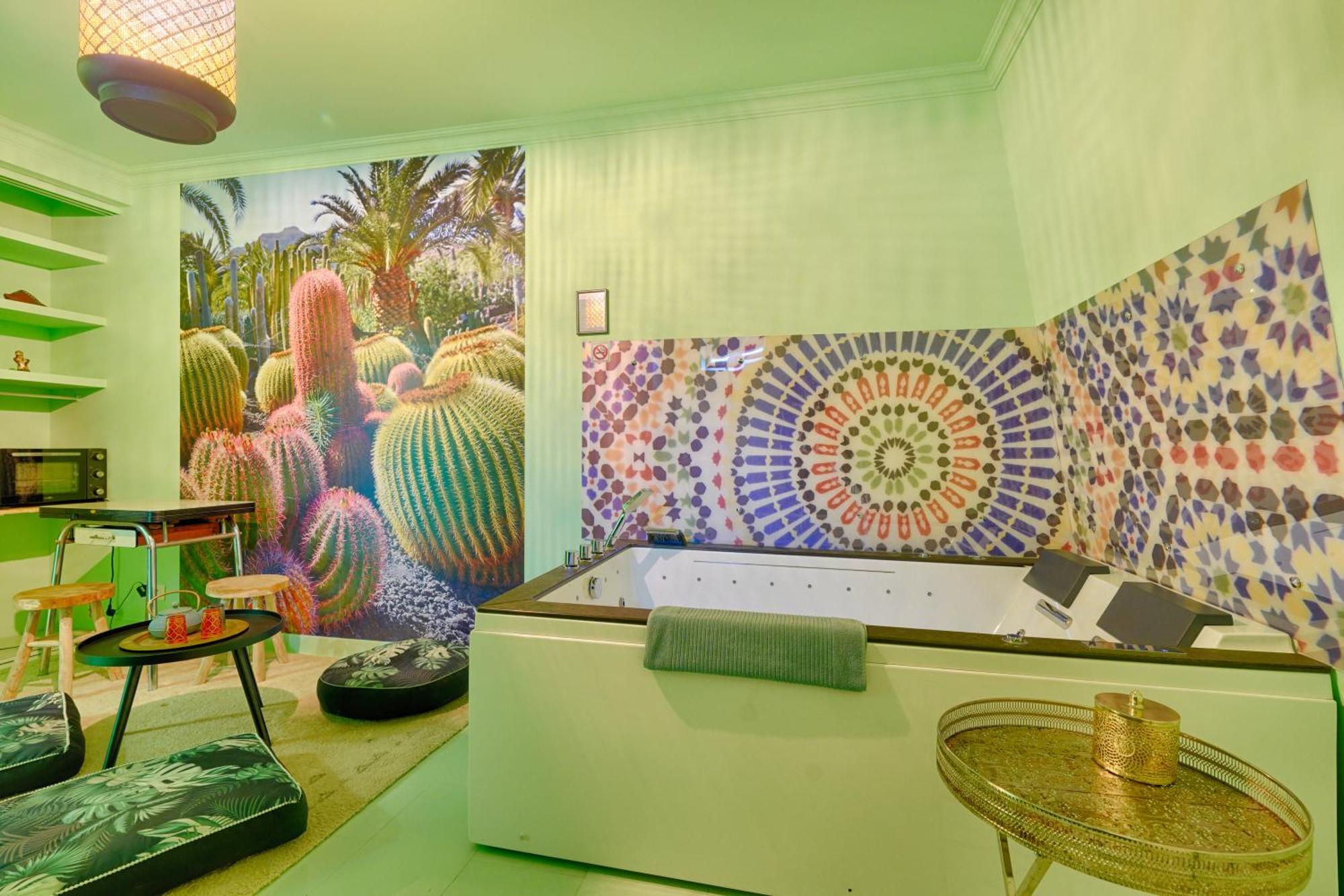 Apartamento Luxury Magic Cactus Garden, Paris 0Rly Avec Jacuzzi Vigneux-sur-Seine Exterior foto