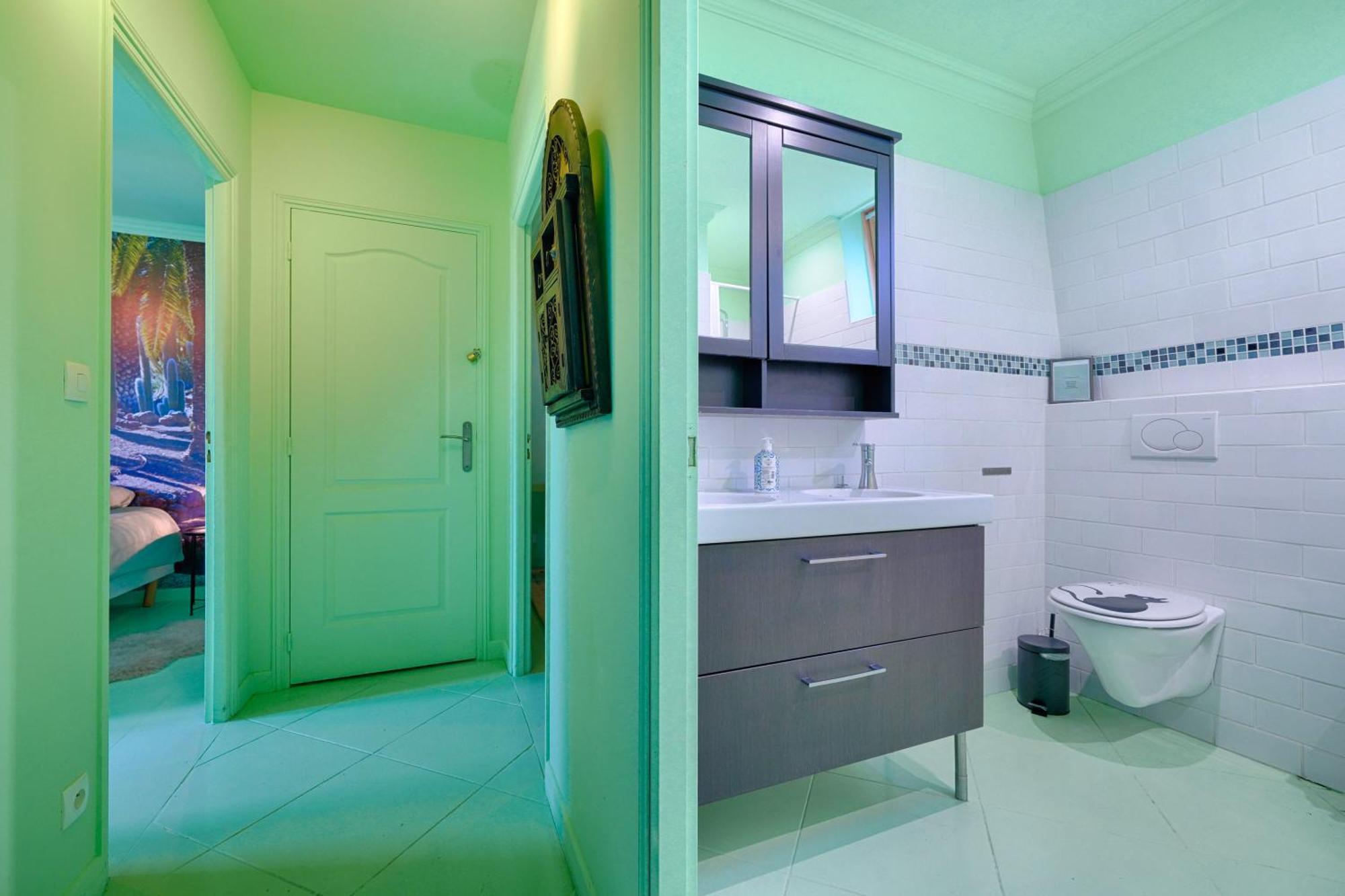 Apartamento Luxury Magic Cactus Garden, Paris 0Rly Avec Jacuzzi Vigneux-sur-Seine Exterior foto